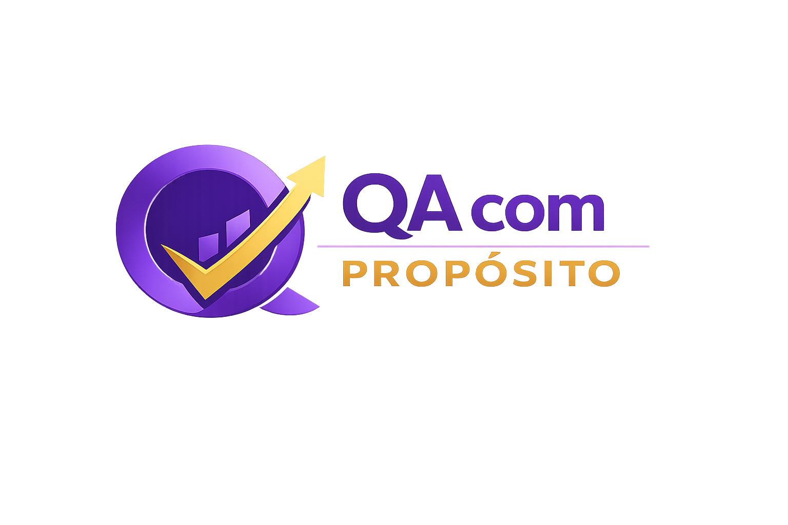 Logo QA com Propósito